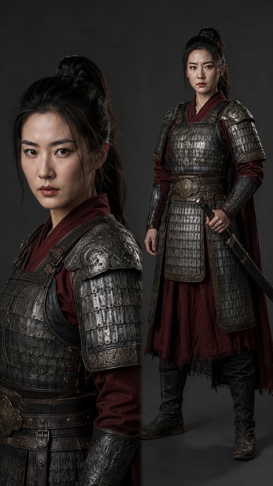 Character reference for fictional Chinese general Shen Yuan